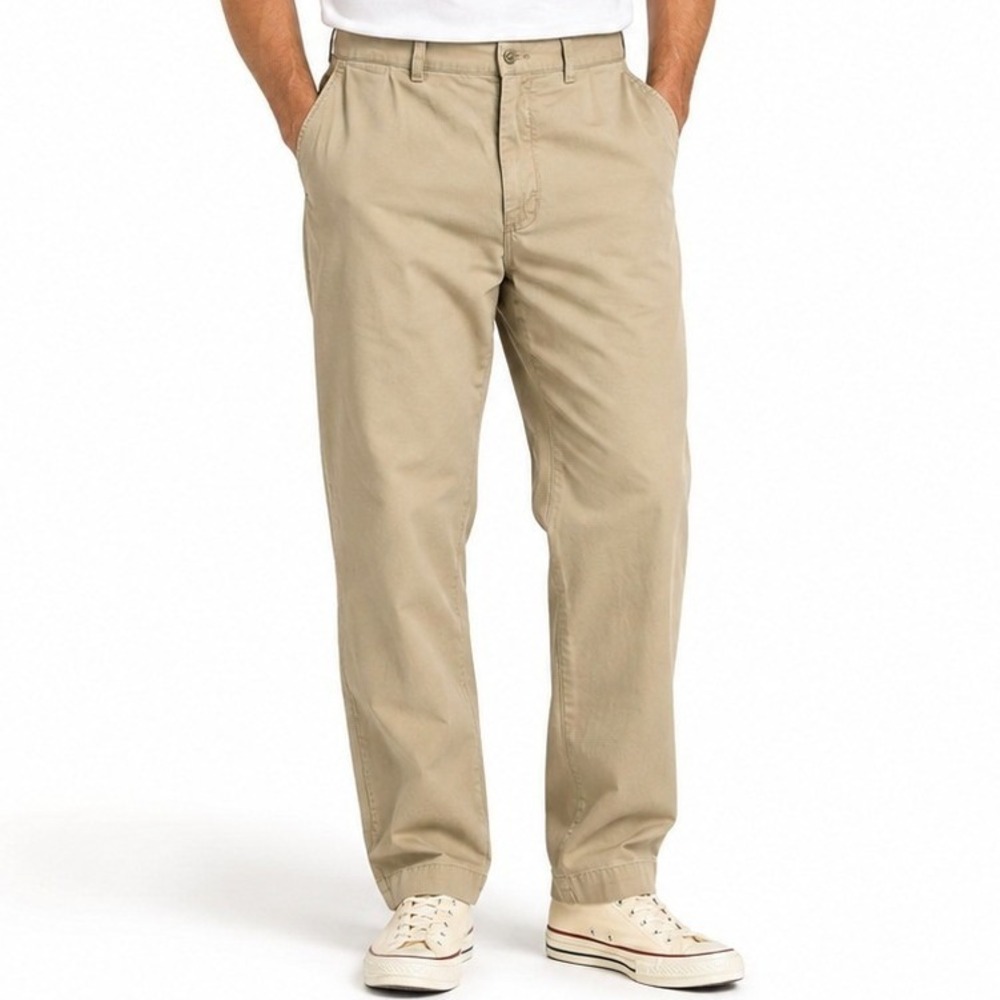 Polo Ralph Lauren Classic Fit Khaki Chino Pants Mens 38x32 Tan Cotton